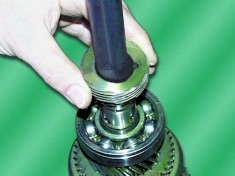 Разборка коробки передач на ГАЗ 3110