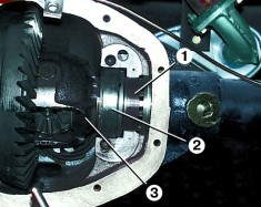 Снятие главной передачи на ГАЗ 3110